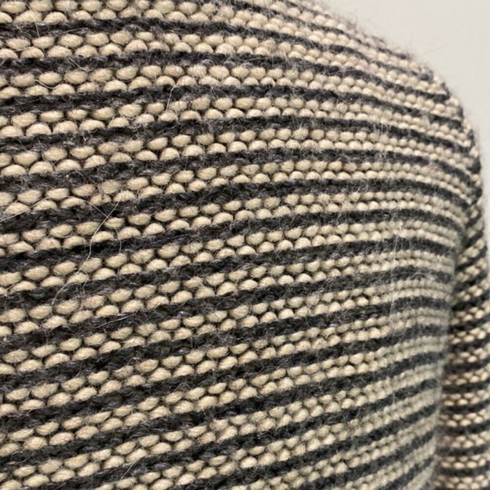 Elisabetta Grey Alapa Wool Zip Sweater Cardigan size large - Picture 9 of 13